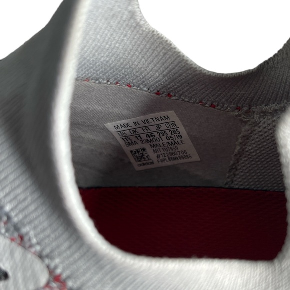 Adidas Terrex Two Parley RED/BLACK/GREY SNEAKERS FU7659 Men's Size 11.5 - Picture 3 of 4